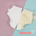 Yellow and white-2 packs (pure cotton for baby boys in summer)