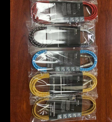 HK braided cable noise reduction audio cable folk music electric box acoustic guitar bass cable musical instrument cable