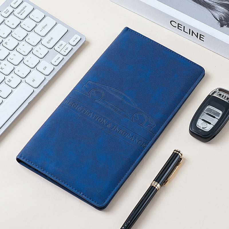 New simple unisex multi-function car ID holder, passport card bag,  air ticket storage card bag, card holder