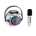 Karaoke-ready bluetooth speaker: wireless, outdoor, smart mini speaker with deep bass, high volume, and long battery life