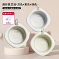 Morandi washbasin - gray + purple + green [face wash, foot wash, bottom wash] + hook