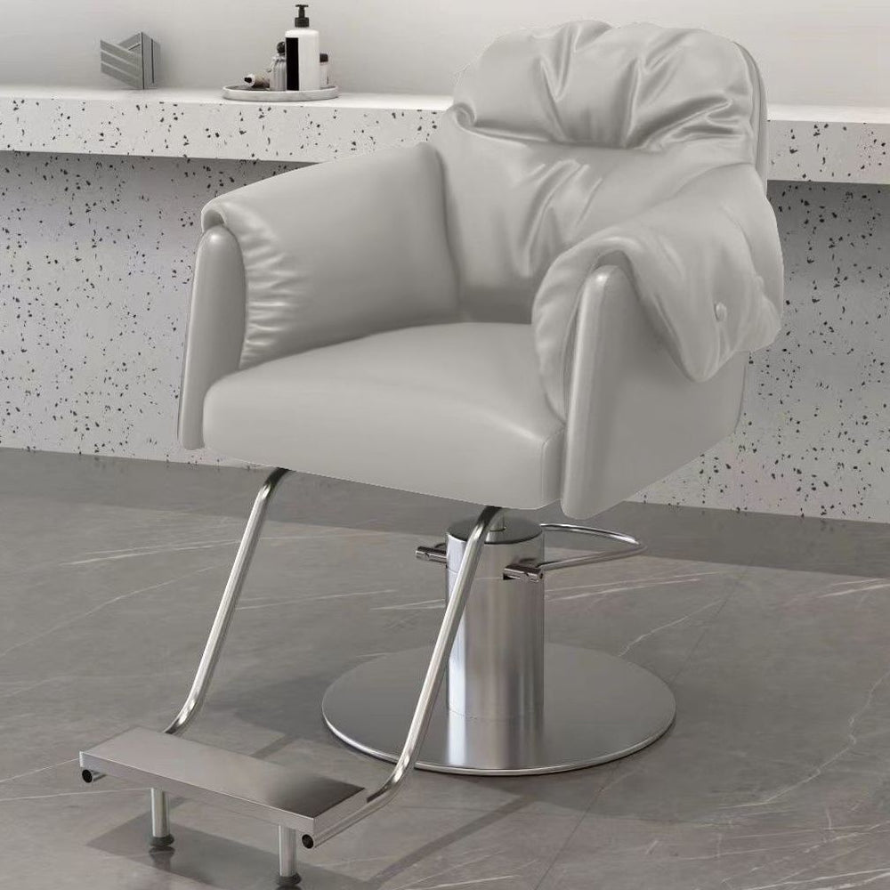Hairdressing shop chair popular hair salon special classy hairdressing chair hairdressing shop seat hair cutting stool stainless steel hairdressing chair