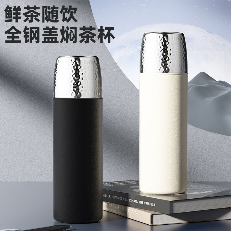 High-style insulated tea mug, made with 316 stainless steel. perfect for men and women, this large-capacity, portable mug is ideal for the office or as a business gift