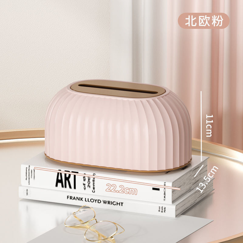 Tissue box desktop automatic adjustable tissue box casual modern tissue box for home living room creative accessible luxury tissue box
