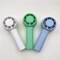 Mini turbine cooling desktop fan usb rechargeable outdoor new portable hiking buckle cold compress handheld fan