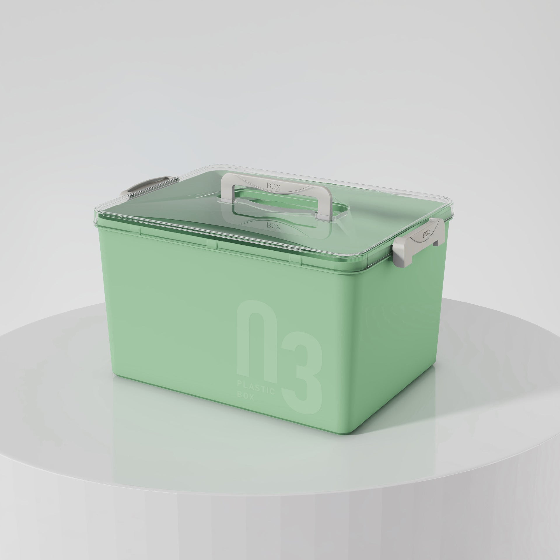 Customizable color storage box Household solid color plastic PET finishing box Snack clothes storage solid color storage box