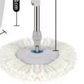 New thickened mopping bucket, rotating mop bucket, hand-free floor mop, household mop, lazy spin-drying artifact wholesale