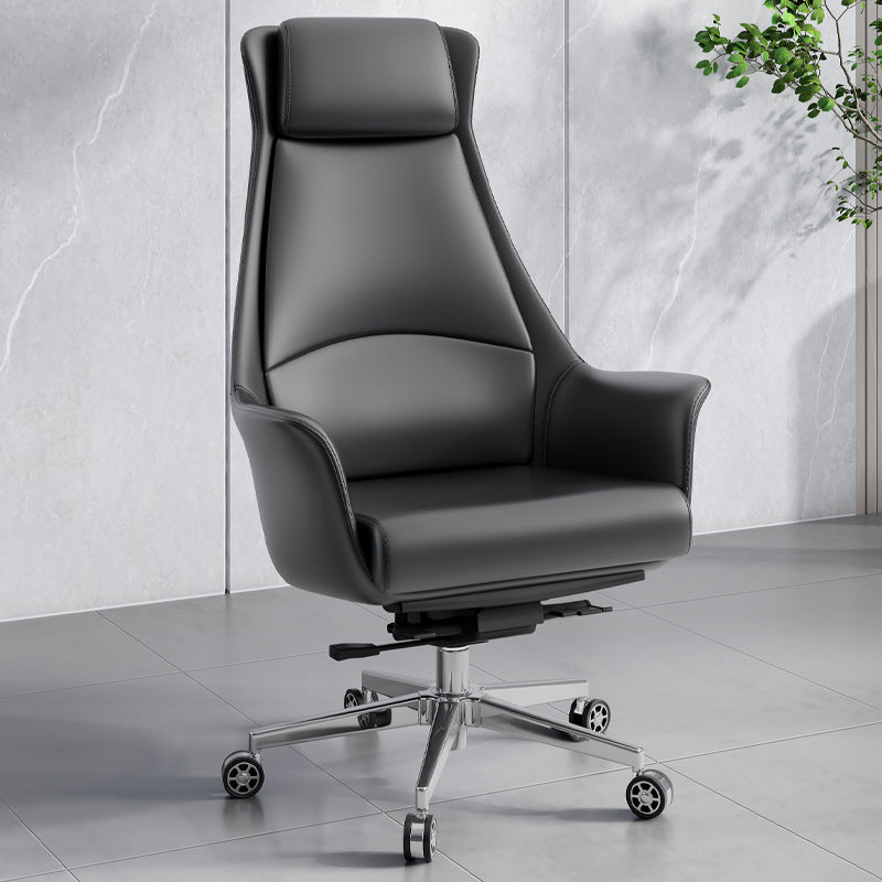 Boss chair office casual high back swivel chair computer office chair industrial for home office president manager leather chair