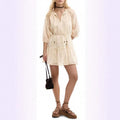 Amazon fashioneleganteasiest for matchdress women's  summer new arrivaltie back age reduction skirt