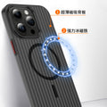 Corrugated lenticular magnetic pc case for iphone 17, magnetic ice mist matte 16 phone case, 14 apple 16 transparent