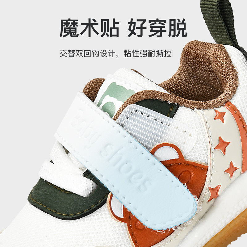 Toddler shoes for boys, spring and autumn, 0-1-2 years old, soft sole infant shoes, children's shoes, infant and toddler shoes for girls