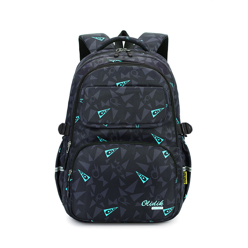School bag, primary school boys, grades one, two, three to six, boys, backpack, ultra-light burden reduction, spine protection, children's backpack, men