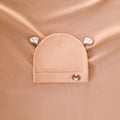 Lele single-layer baby hat (coffee color)