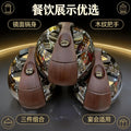 High-end luxury new food warmernew arrival cross-border 3pcs thermal insulation tableware 4l-5l-6l large capacity