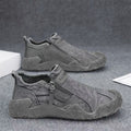 Canvas men's shoes spring breathable old beijing cloth shoes slip-on driving men sports casual trendy shoes student shoes