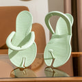 【dropshipping available】women's flip-flops - foldable, wearable outdoors, perfect for home, travel, bathroom, portable, beach, non-slip sandals