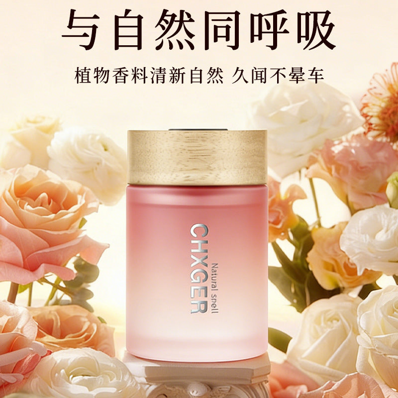 High-end car air freshener - premium car perfume for women, long-lasting light fragrance, eliminates odors, purifies air, and creates a fragrant atmosphere in your vehicle