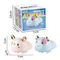 Electric brush sliding shock car puzzle cartoon avoidance car sensor avoid obstacles learn to crawl baby kids toy