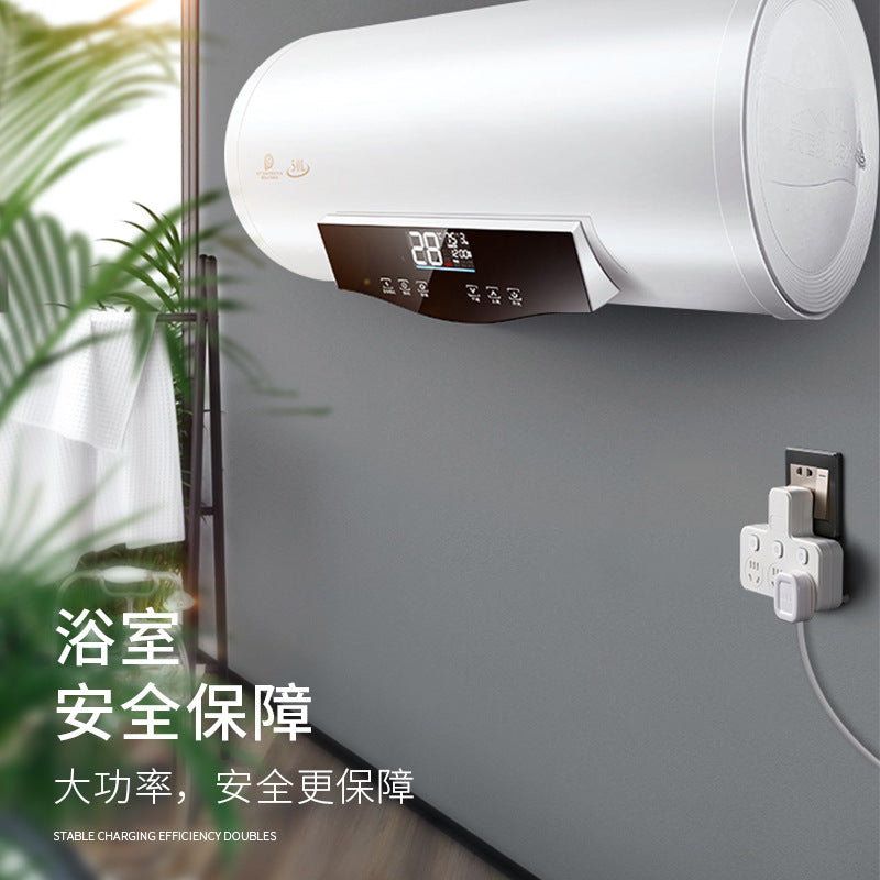 10a to 16a air conditioner dedicated power socket adapter plug, 16a large three-prong water heater high-power converter