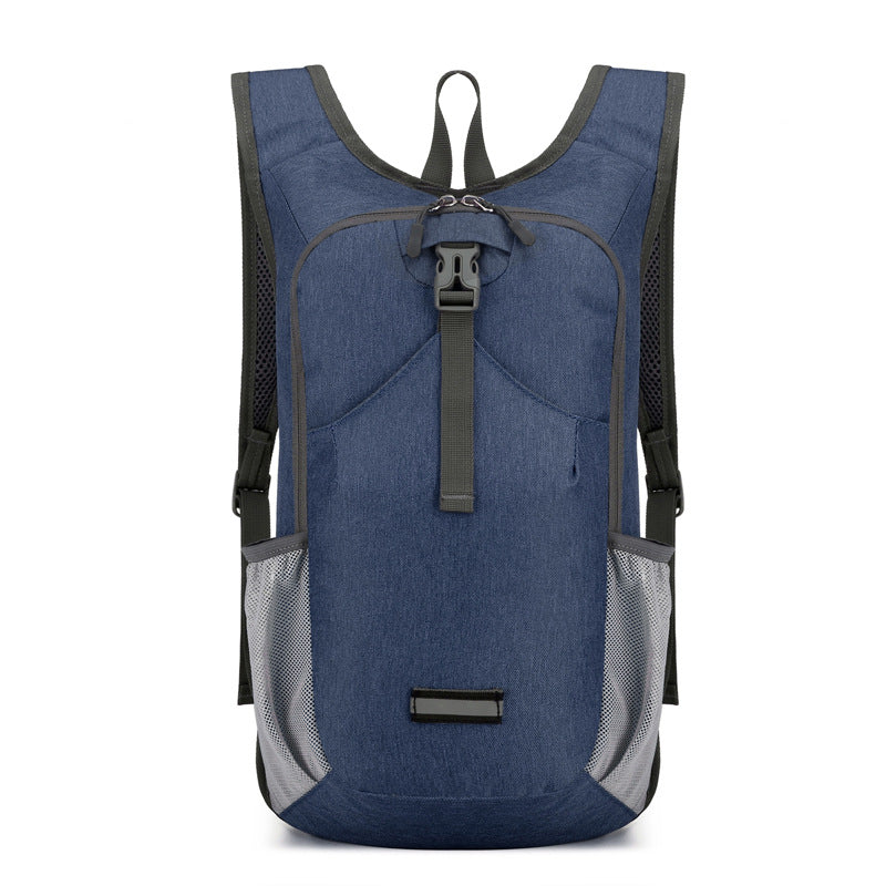 Outdoor folding backpack New cycling bag Foldable casual men's and women's sports bag European and American outdoor mountaineering bag Ultra light