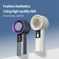 2025 new high speed outdoor turbine handheld cooling fan