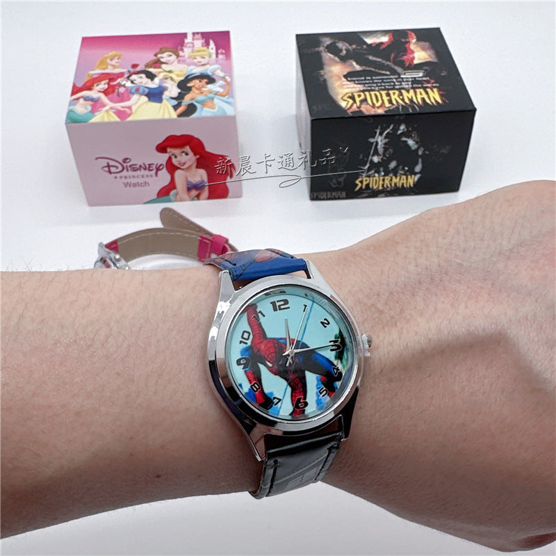 Factory direct boxed cartoon watches wholesale - kids' watches, student timepieces, cartoon anime watches - dropshipping available