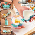 hot seller: large, medium, and small plastic dumpling makers - dumpling tools for home kitchen diy dumpling making