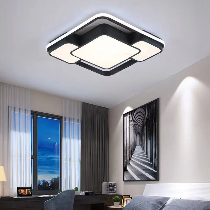 Living room light modern simple atmosphere led ceiling light bedroom master household large lighting lighting whole house package combination