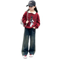 Girls' spring sweatshirt & spring/autumn polo shirt -  new korean style trendy tops for fashionable kids