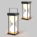 Outdoor hanging lantern - perfect for villas, patios, gardens, courtyards, and camping. create ambiance with this solar-powered, rechargeable, portable outdoor light