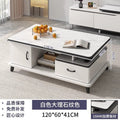 120cm white marble color + drawer + locker