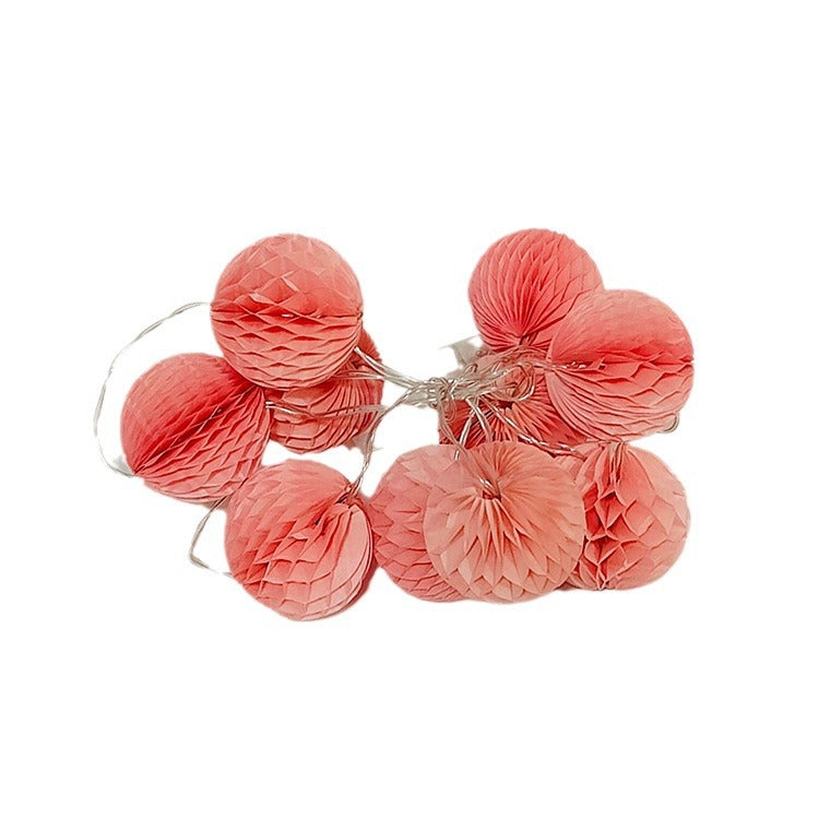 Wedding arrangement lanterns string lights party wedding scene decoration supplies LED small lights Spring Festival interior