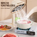 Movable desktop range hood air freshener air purification and deodorization hot pot companion smoke exhaust for home dormitory