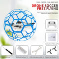 New remote control competition soccer drone - specifically designed for competitive play, teaching, and training - quadcopter soccer aircraft