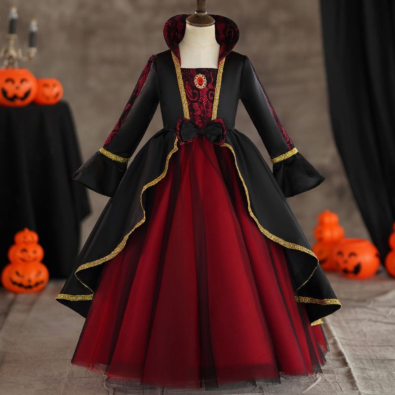 Amazon  foreign trade halloween new children's little witch cosplay fairy tale stage dropshipping
