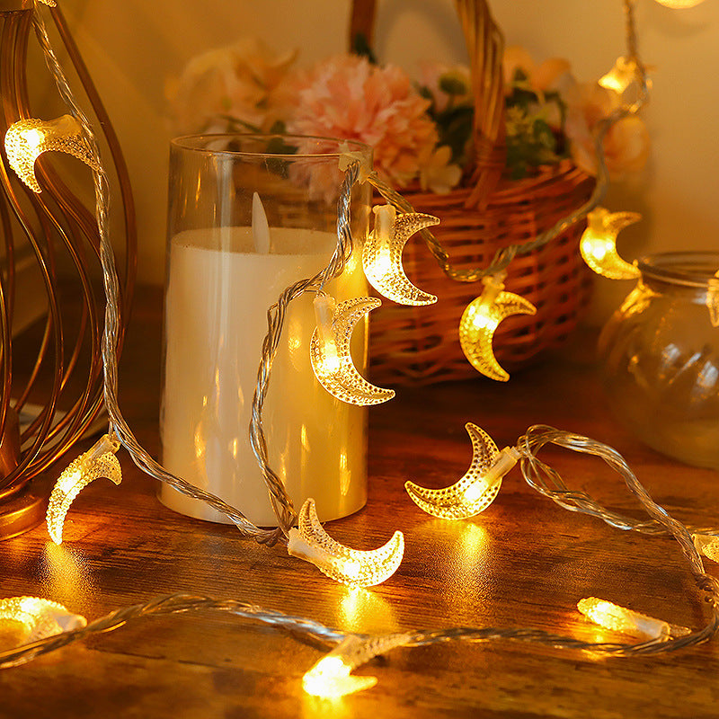 LED light string moon lights flashing lights string lights gypsy stars decorative lights festival dormitory room arrangement battery string lights