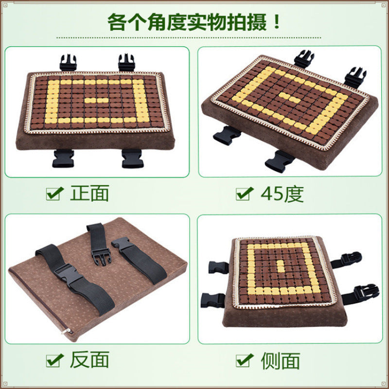 Summer clothing work seat cushion butt super soft latex seat cushion double-sided summer seat cushion cool and breathable student chair cushion