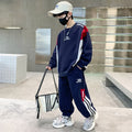 Boys' spring/autumn fashion sweatshirt set -  new arrival - mid-to-large size - sporty, casual, stylish, versatile, and trendy bestseller