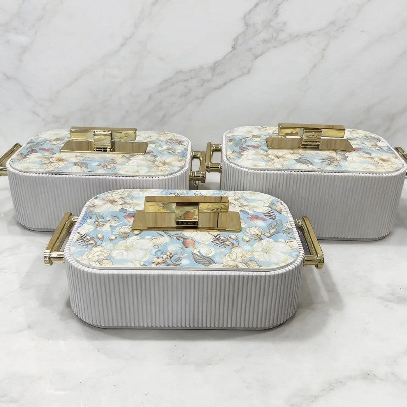 New food warmer3pcsnew arrivalexportexportcross-border insulated lunch box 3l-4l-5l insulated tableware
