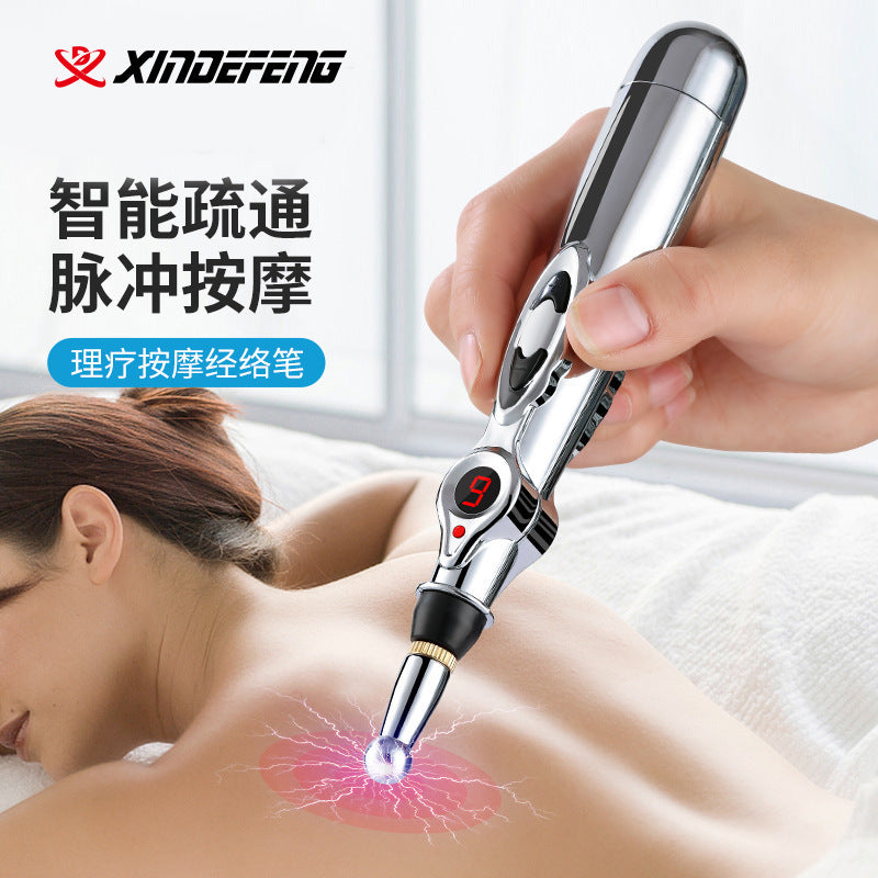 Electronic acupuncture pen, acupoint pen, acupoint pen, meridian energy meridian pen, massage pen, acupoint acupuncture, physical therapy, automatic acupoint finding