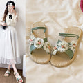 New versatile women's sandals & slippers - perfect for summer, stylish for outdoor wear, fairycore style, dress-matching, beach & seaside sandals