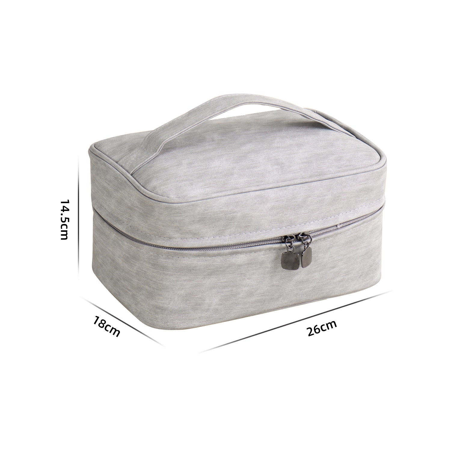 Original sheep pattern cosmetic bag classification multi-layer bag large size high-end sense dirt-resistant toilet bag cosmetic storage bag