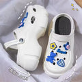 Women's clogs eva outdoor wearable thick sole non-slip 2025 new beach closed-toe sandals and slippers - summer collection