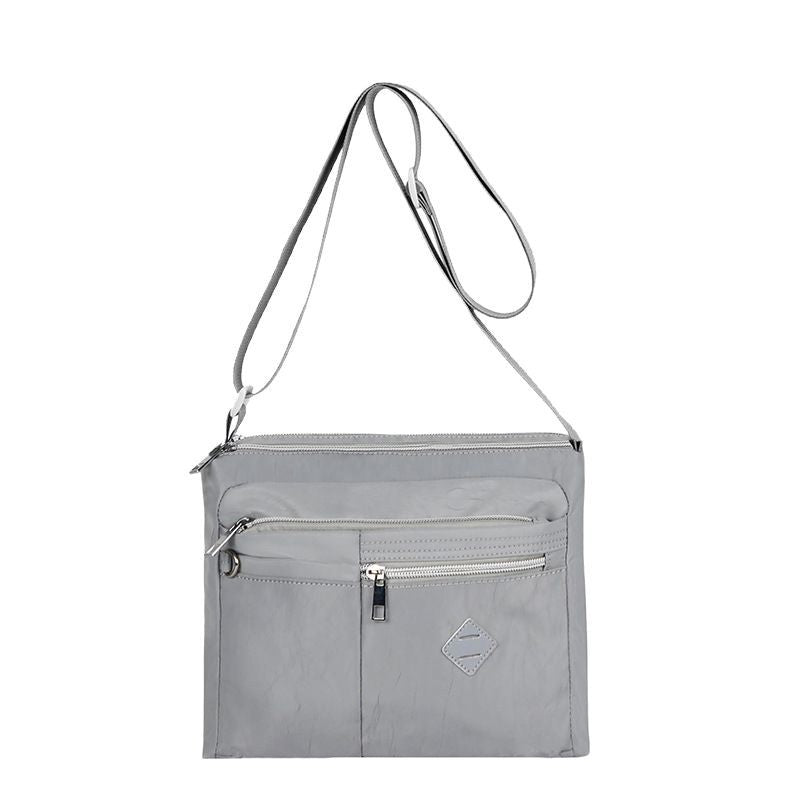 custom messenger bag men's fashion simple shoulder bag large capacity anti splash casual backpack business satchel