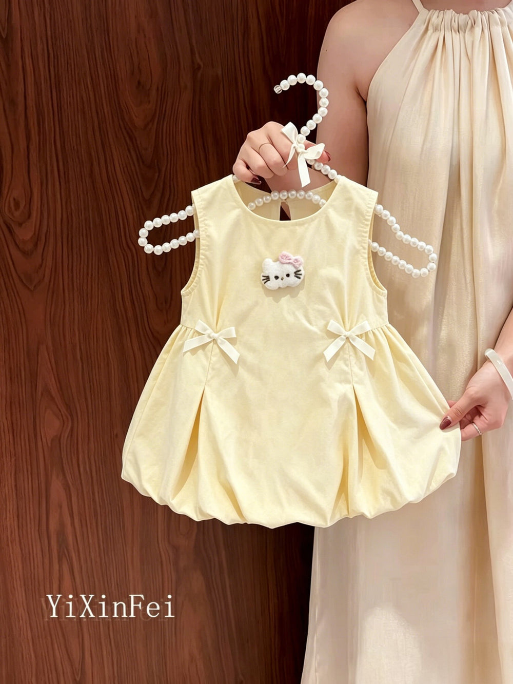 Girls' tulip dress - new summer sleeveless sweet style for toddlers and baby girls - perfect for first birthday parties and summer fashion