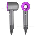 High-speed hair dryer for home use - negative ion, quick-drying, powerful airflow, bladeless design, gentle on hair, quiet operation, multiple plug options, bladeless