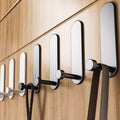 Black punch-free strong adhesive load-bearing adhesive hook bathroom toilet wall bathroom towel entrance door back hook
