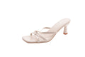 Women's thong sandals with high heels - new summer 2025 collection - stiletto heel sandals - french style footwear