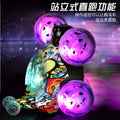 Amazon hot-selling remote control tumbling stunt car - rechargeable electric rc car with music and lights - kids' racing car model
