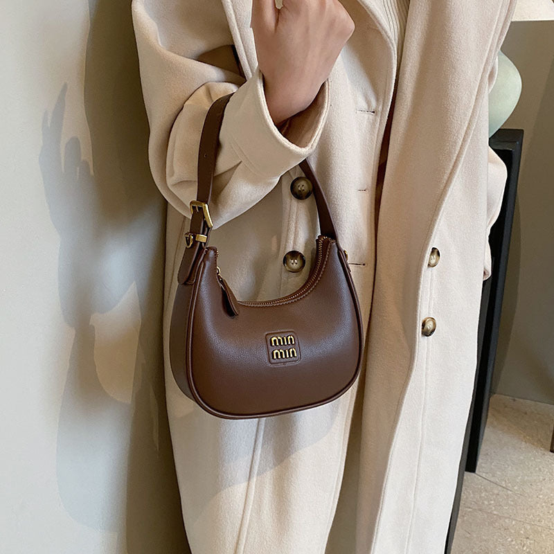 Classy sense of nicheeasiest for match crescent bag for women 2025new arrivalfashioneasiest for match crossbody bag work clothing shoulder underarm women's bag